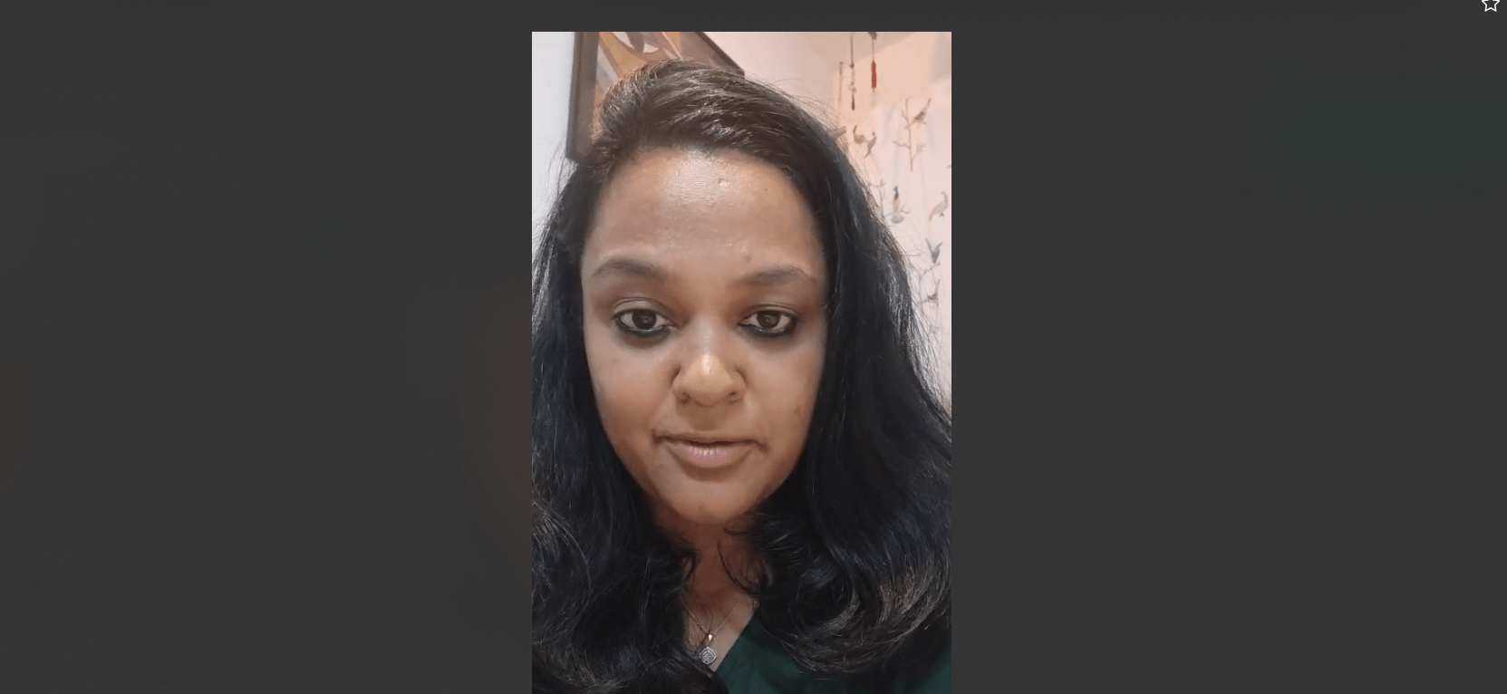 Sahana vikrams mother from grade 7 L